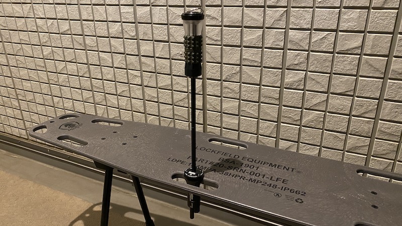 LOCKFIELD EQUIPMENT × BALLISTICSのテーブルFT40がかっこいい！