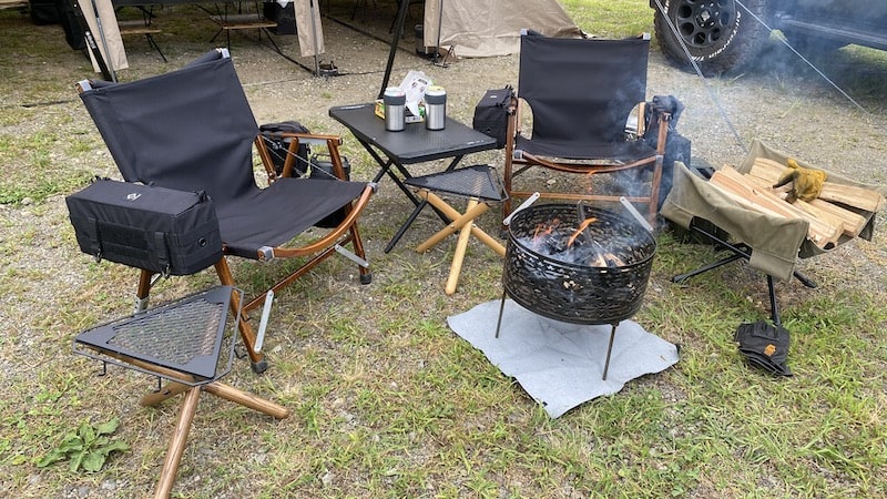 SomAbito（ソマビト）の焚き火side standが見た目・使い勝手が抜群！