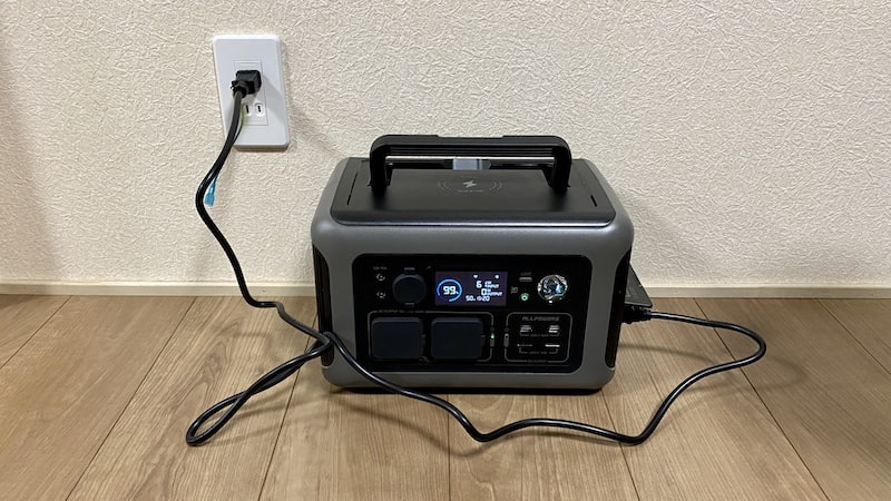 ALLPOWERSのリン酸鉄を採用した新ポータブル電源「R600」をレビュー！