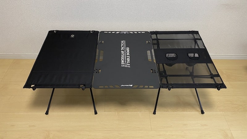 ヘリノックス互換のテーブル5選！脚だけ商品やテーブルブリッジ代用品