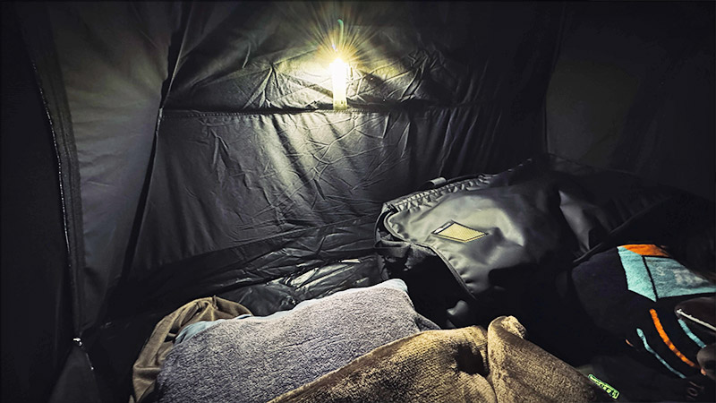 3F UL GEARのTC素材カンガルー用インナーテントが2人用に最適すぎた