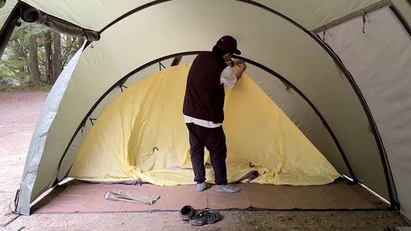 ヘルスポートのバルホールをレビュー！インナーテント設置しても広々