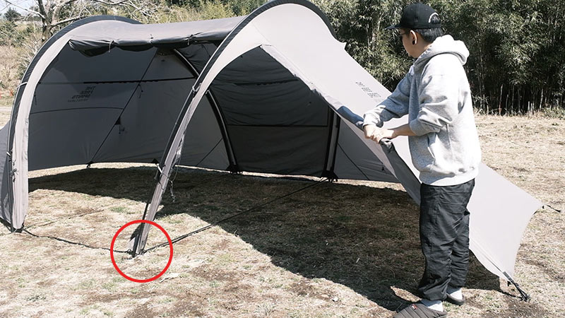 大人気のTFS Yoto plusを徹底レビュー！設営時間やインナーは何人寝