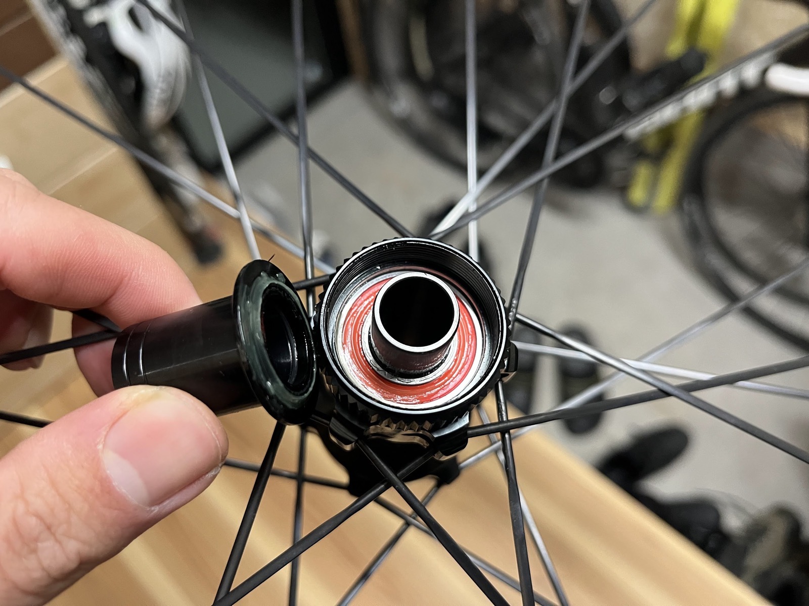 1334g】Cogs(コグス) ability c カーボンホイール DR38TL-DB 導入