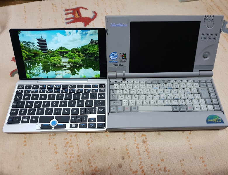 いまさらながらGPD Pocketを購入しました － 21年前の「ご先祖様」とも