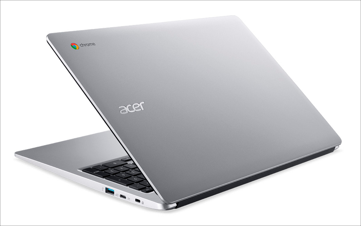 acer Chromebook 315 － 15.6インチサイズでテンキー付きキーボードの