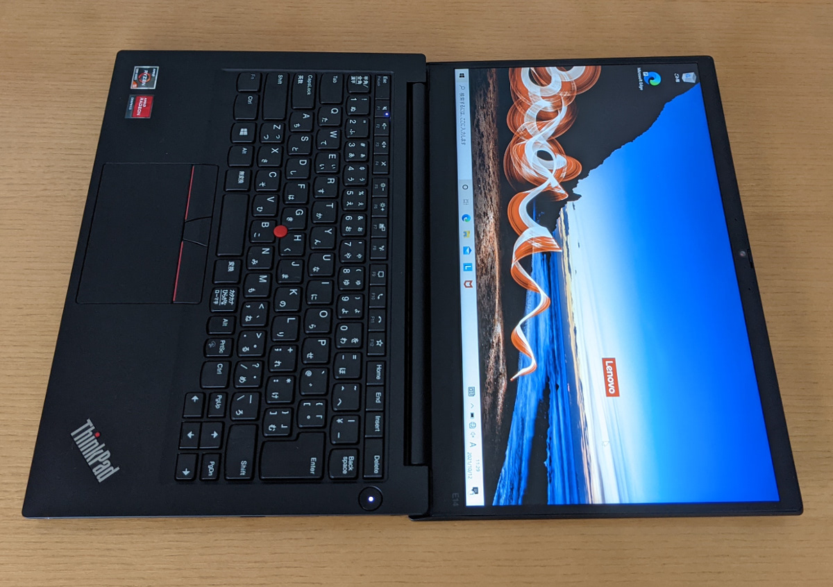 Lenovo ThinkPad E14 Gen 3(AMD)の実機レビュー － 据え置きメインで
