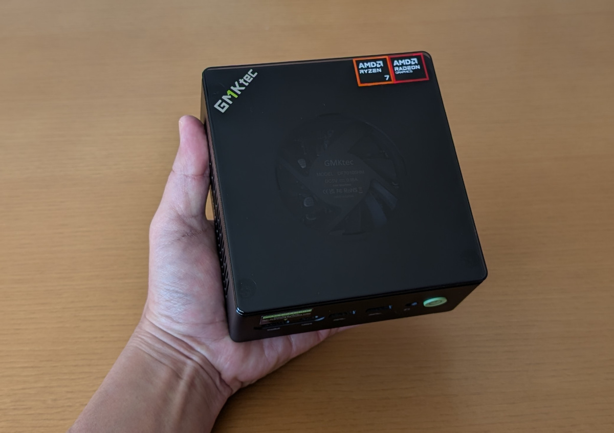 GMKtec NucBox K8 Plus レビュー － Ryzen 7 8845HS搭載のハイスペック