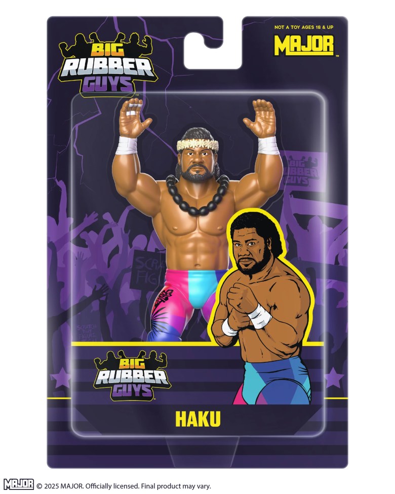 Big Rubber Guys Pre-Order: Bruiser Brody, Haku, Tonga Kid & Kerry