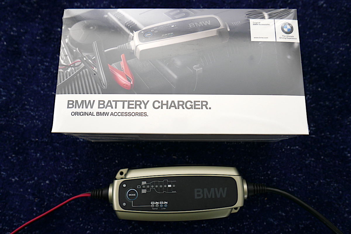 BMW純正 バッテリー充電器 AGM・リチウムイオンバッテリー対応