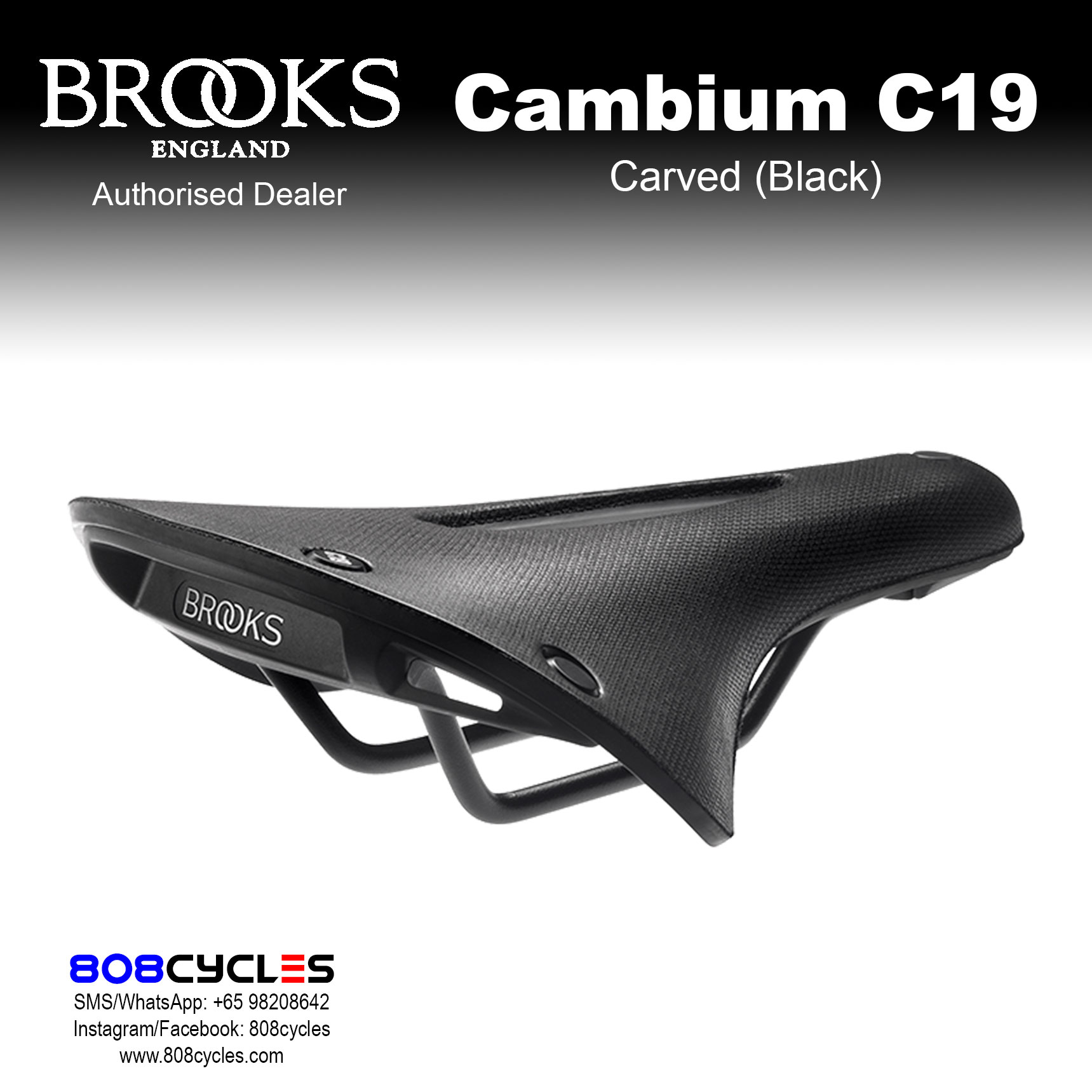 Brooks Cambium C19 Carved All Weather – 808 Cycles