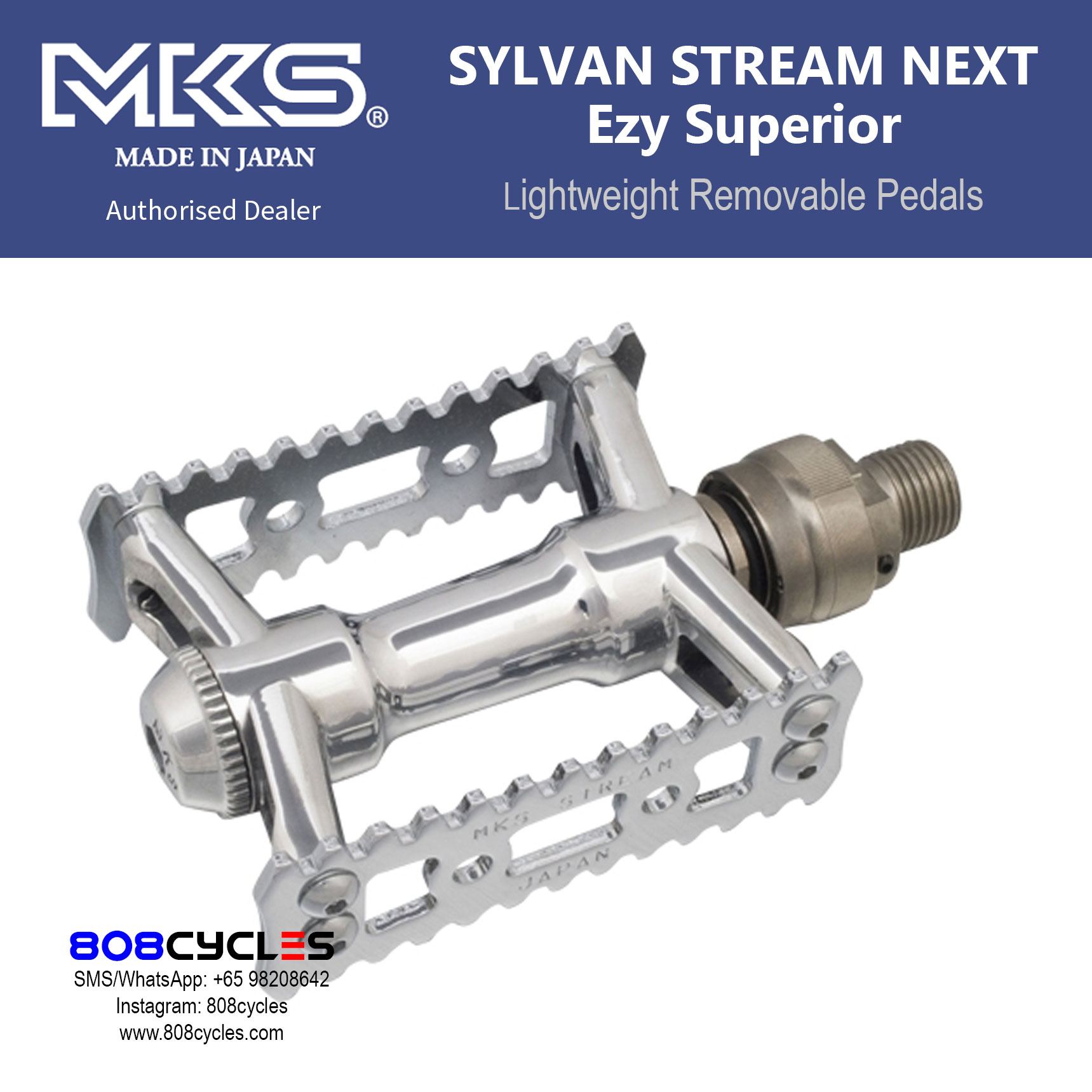 MKS SYLVAN STREAM NEXT Ezy Superior – 808 Cycles