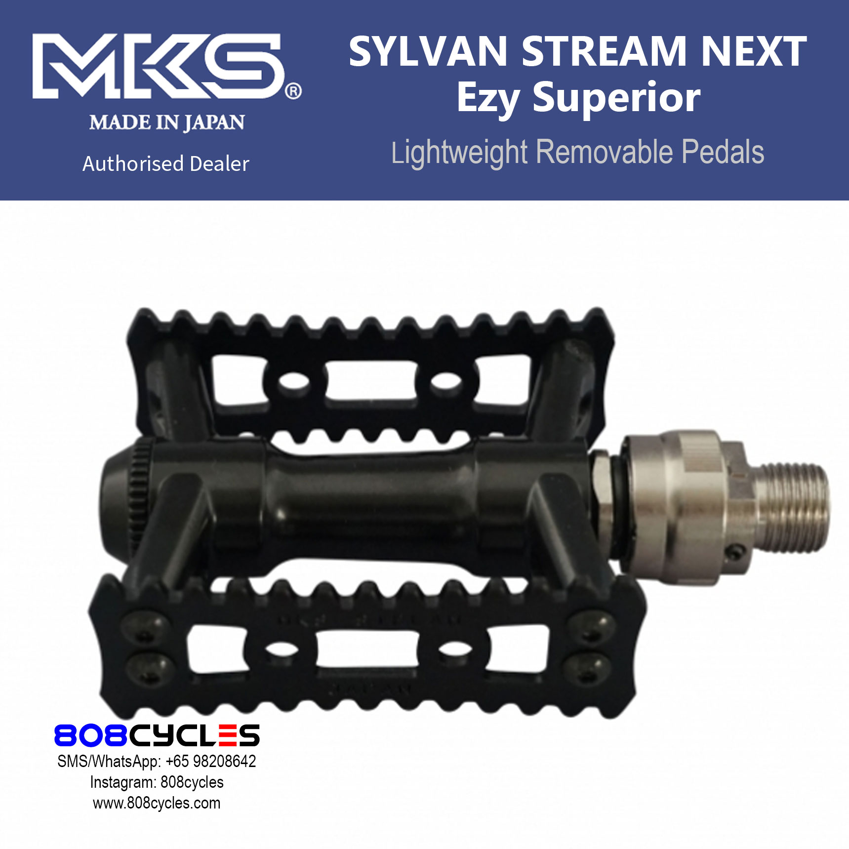 MKS SYLVAN STREAM NEXT Ezy Superior – 808 Cycles