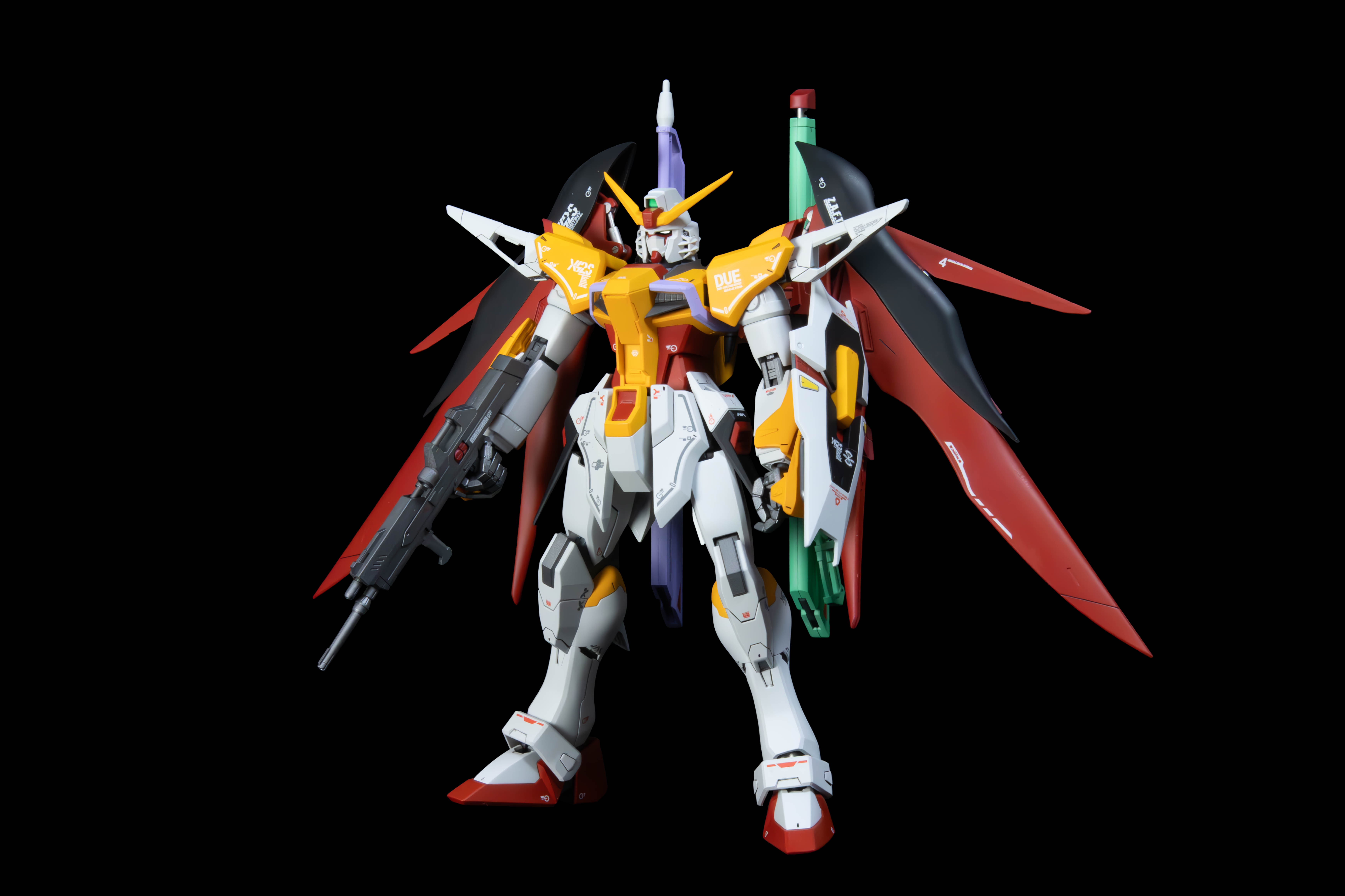 MG デスティニーガンダム ハイネ専用機 【開封編】【仕上編】 – MASTER