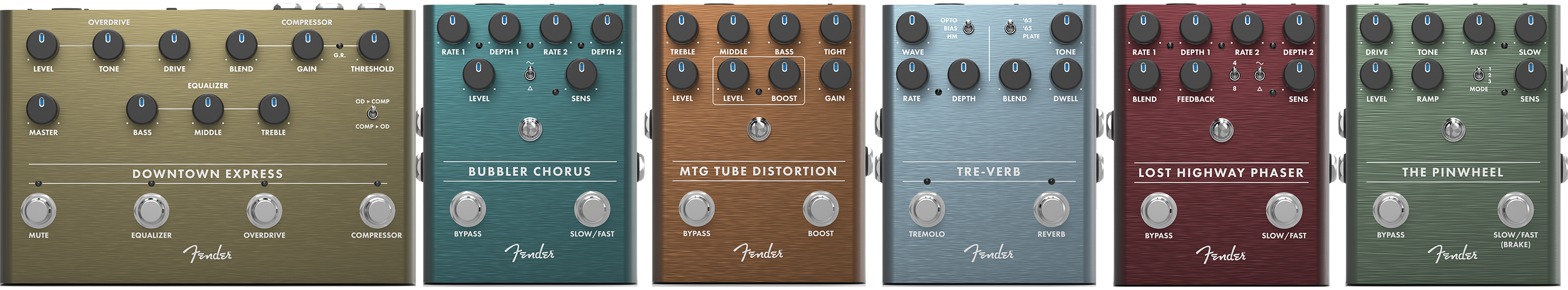Fender Introduces New Effects Including First Bass-Specific Pedal