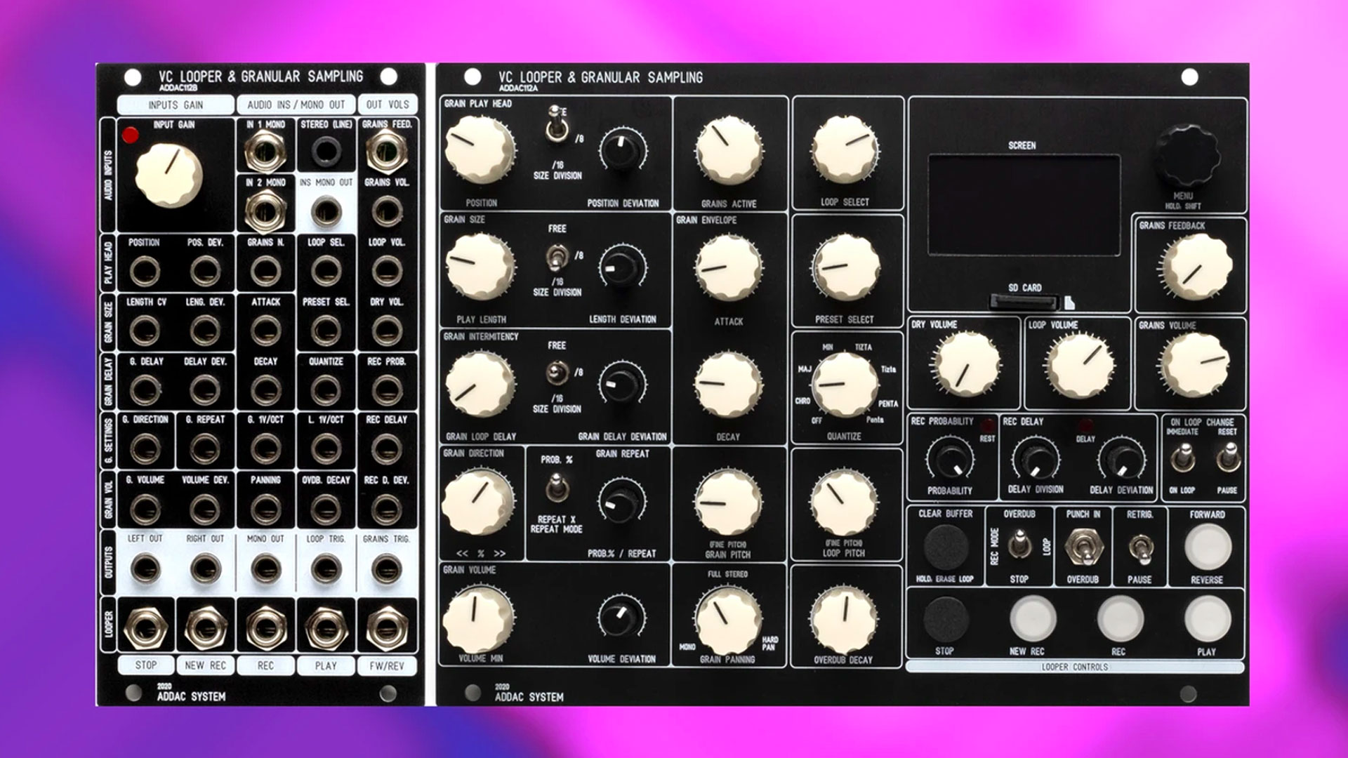 ADDAC Systems Announces VC Looper & Granular Sampling module