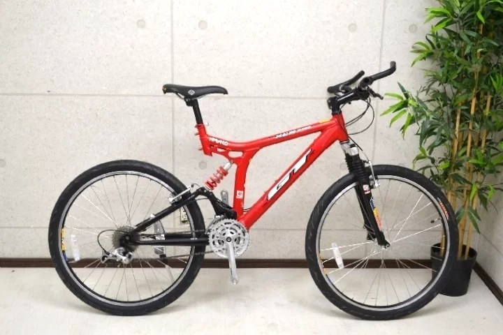神奈川県 GT XCR4000 MTB 26インチ ROCKSHOX フルサス 3×8s アルミ