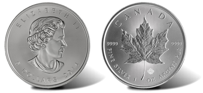2014 Silver Maple Leaf Bullion Coins, New Security and Finish