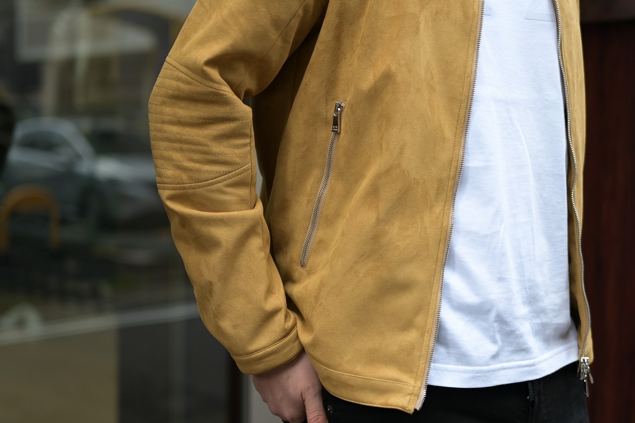 TATRAS/タトラス」新作は、スエードで上品なシングルライダース