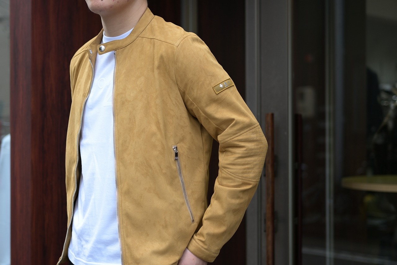 TATRAS/タトラス」新作は、スエードで上品なシングルライダース