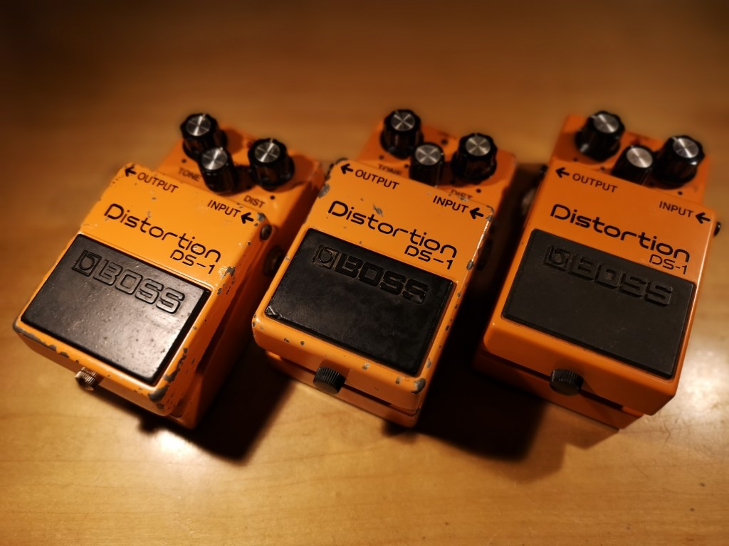 BOSS DS-1日本製銀ネジと台湾製の音の違いを確認したい！｜ （その2