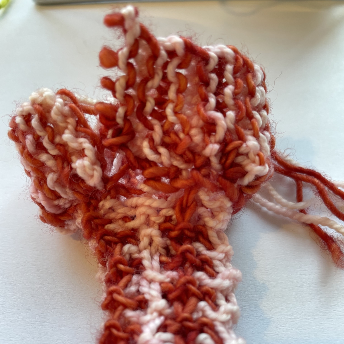 Applied Knitted Fringe - Jill Wolcott Knits