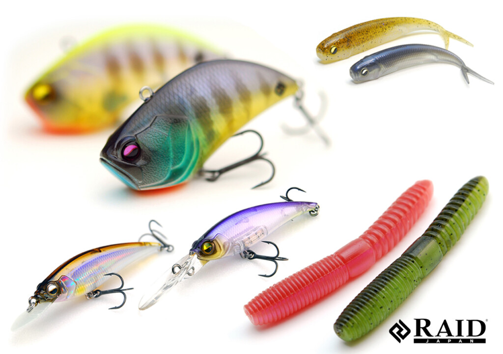 deps JACKALL ソフトルアー 19個セット RAID JACKALL depsバスルアー