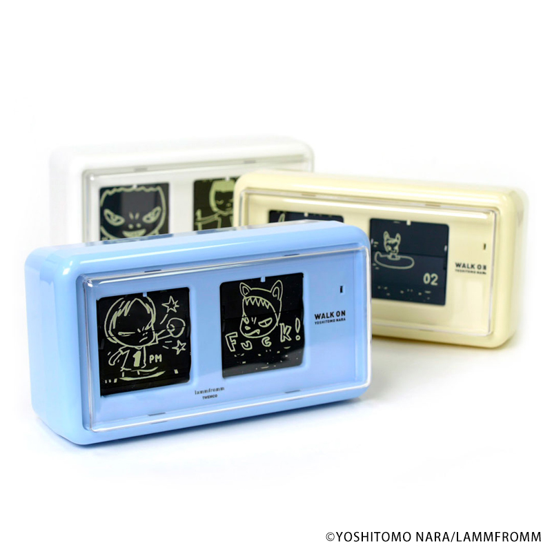 パタパタクロック WALK ON シリーズは、秋から始める新生活にもお勧め