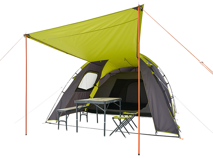 最安のツールームテント：ロゴス ROSY ドゥーブルXL-BJ - 北海道で