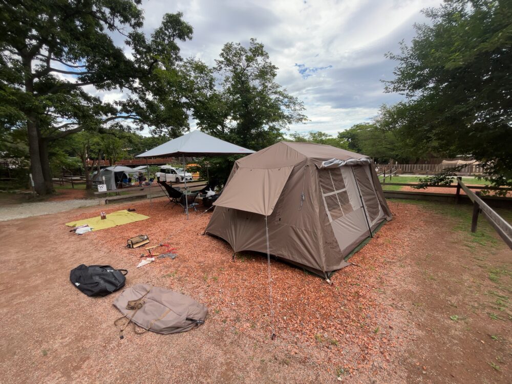 レビュー】ネイチャーハイクワンタッチテントビレッジ13購入！初設営で