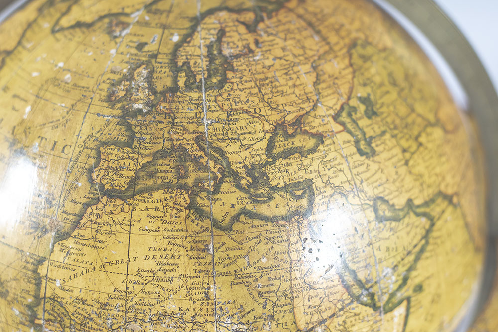 Cary's New Terrestrial Globe. [Nineteenth Century English