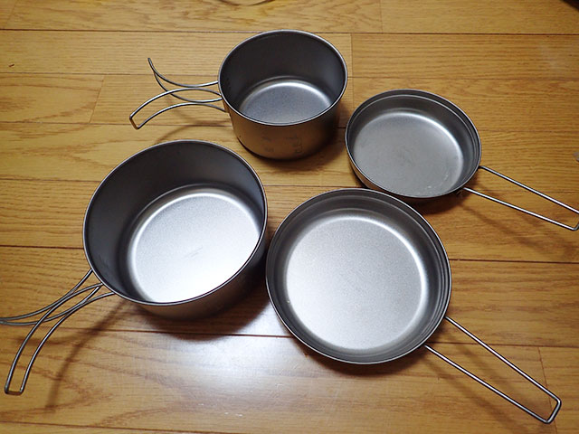 アルミよりさらに軽量で丈夫｜snow peak チタンパーソナルクッカー