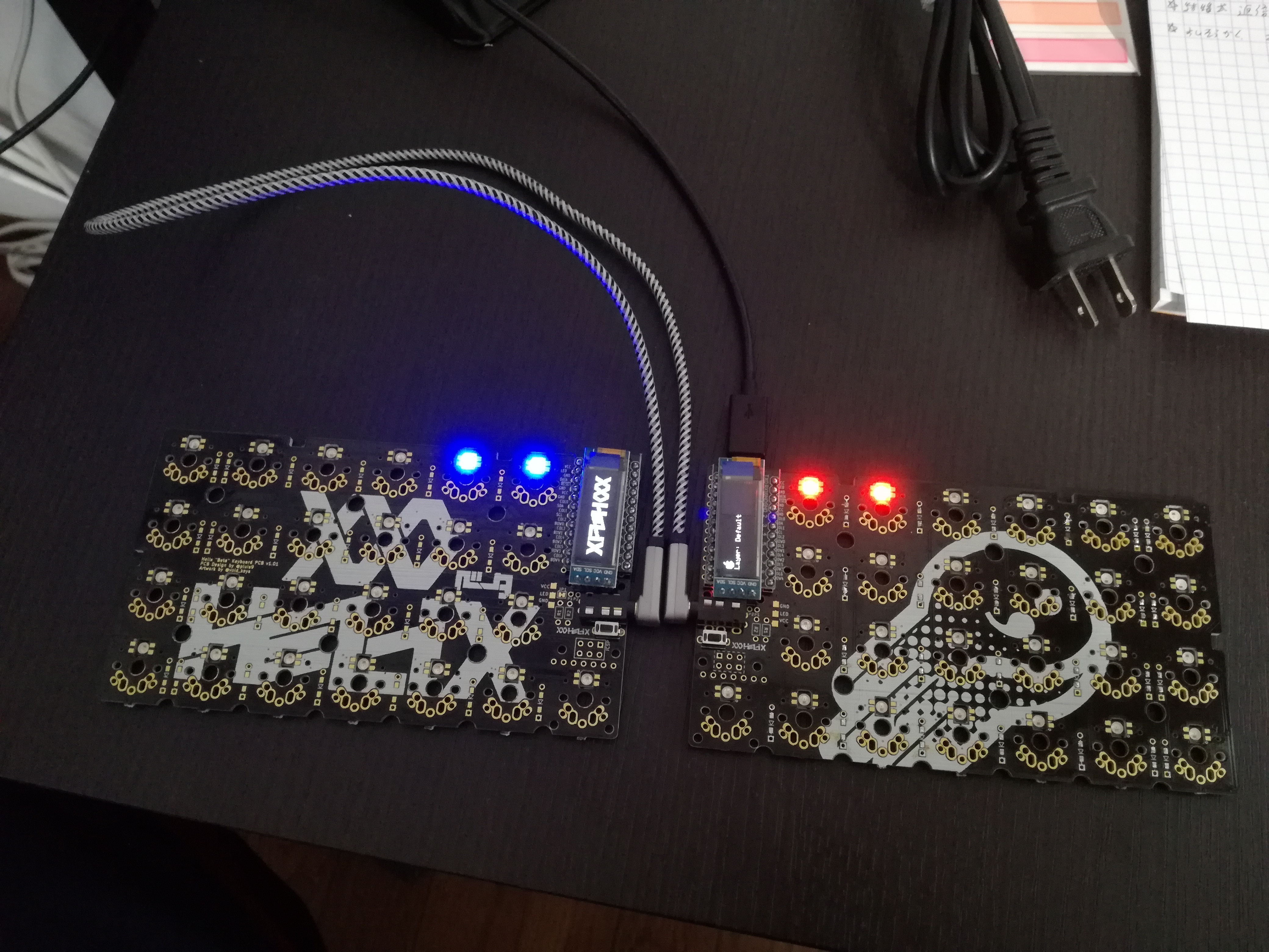 分割キーボード Helix を作った! | たくのこ Web