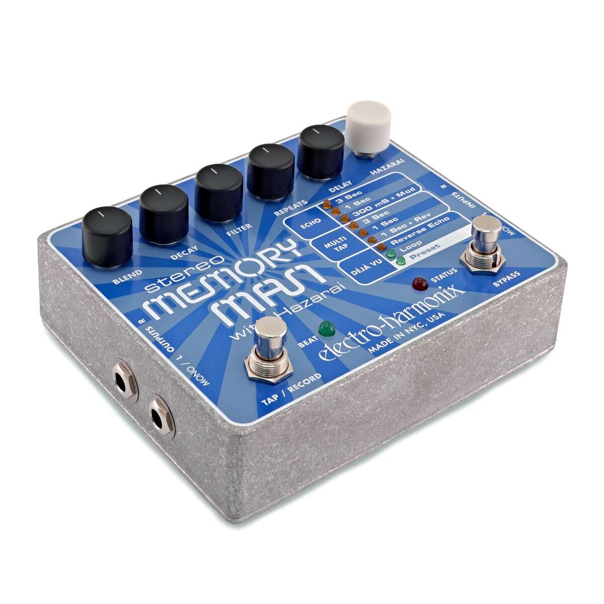 Electro-Harmonix Stereo Memory Man with Hazarai – Tone Garages