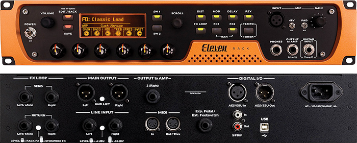 Avid Technology Eleven Rack – Vintage Guitar® magazine