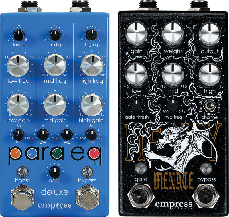 Empress ParaEq MKII Deluxe and Heavy Menace – Vintage Guitar® magazine