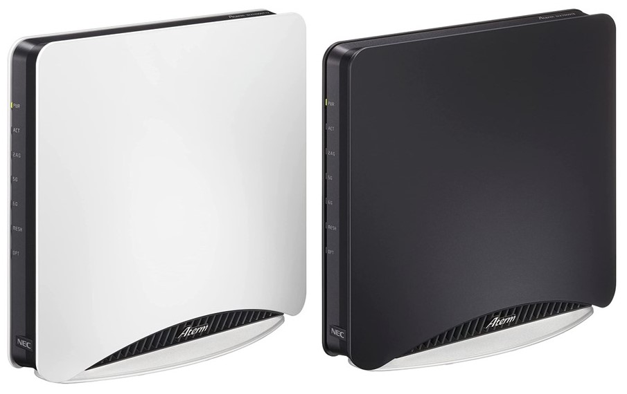 Wi-Fi6E対応の NEC Aterm WX11000T12 と Aterm WX7800T8 のどちらを