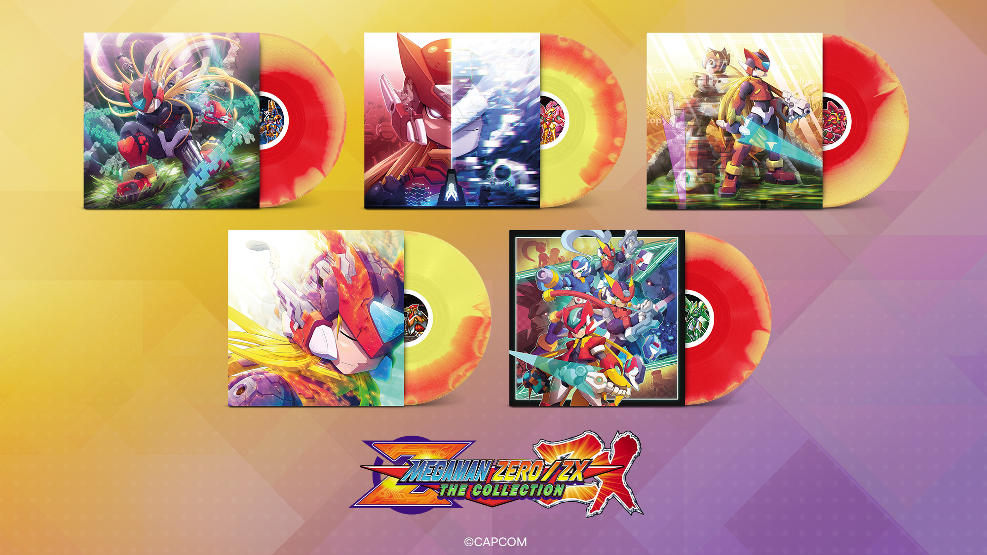 Mega Man Zero/ZX: The Vinyl Collection Now Available for Pre-Order