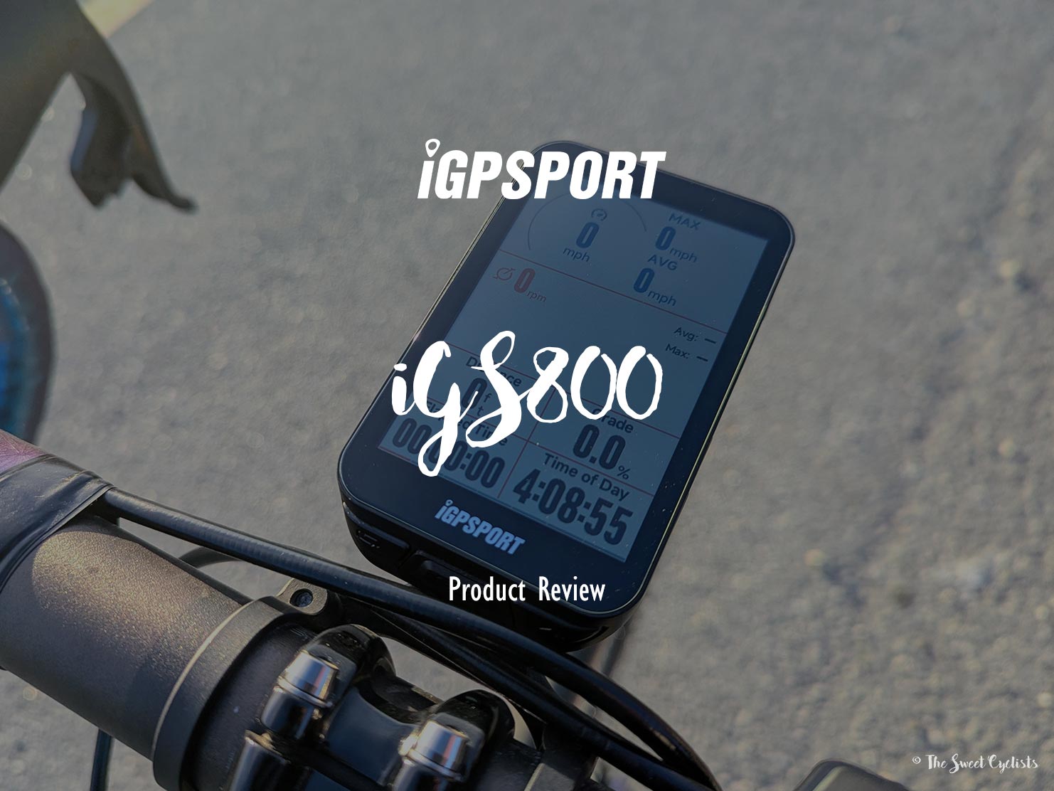 iGPSPORT iGS800 Bike GPS Cycling Computer Color Review