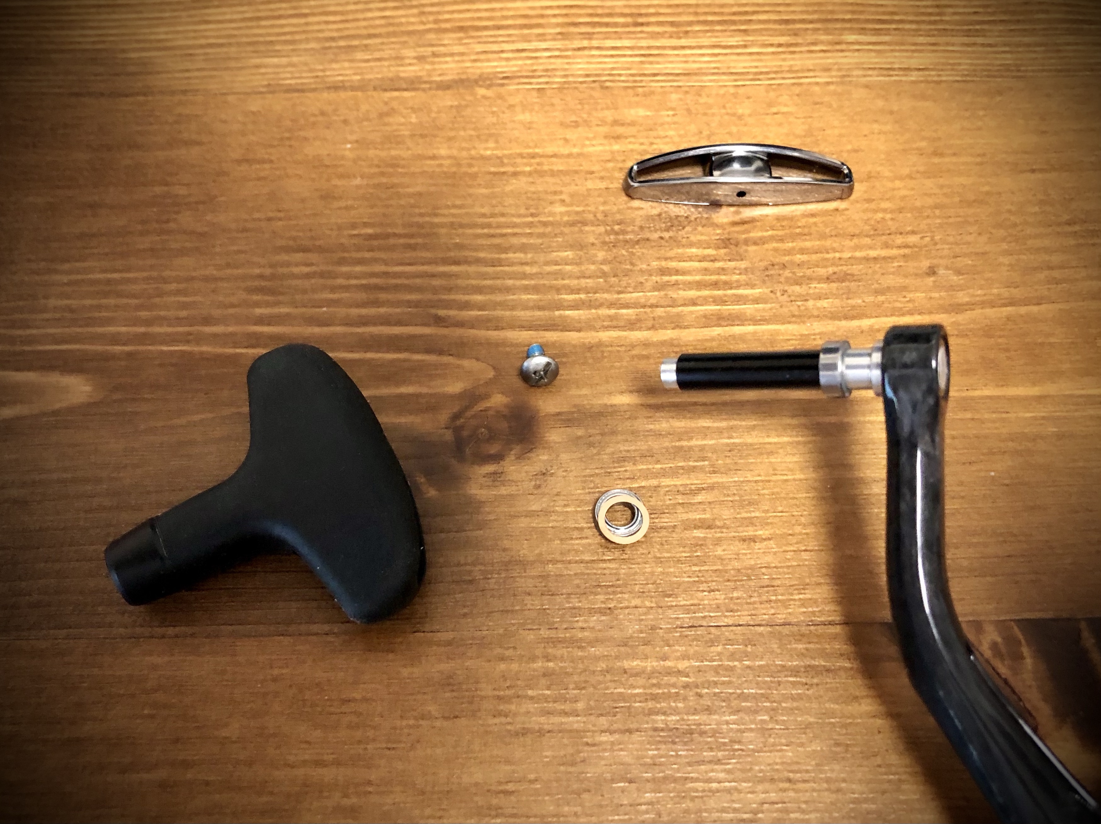 ハンドルノブ交換】19ヴァンキッシュに20ツインパワーの純正ハンドル