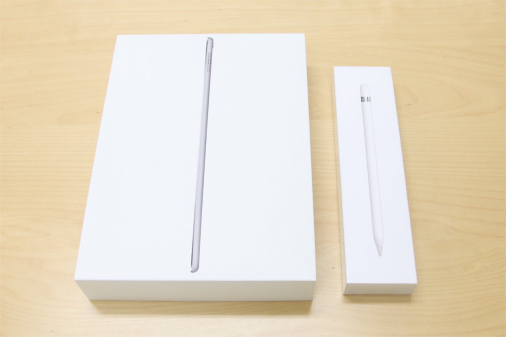 iPad Pro 9.7インチディスプレイ+Apple Pencilを購入したので開封式