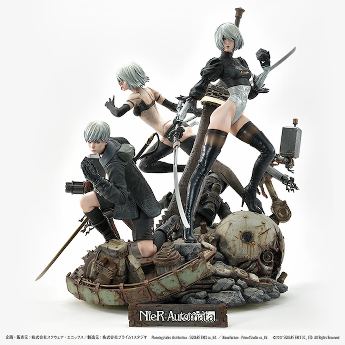 1/4サイズの超精密フィギュア「SQUARE ENIX MASTERLINE NieR:Automata