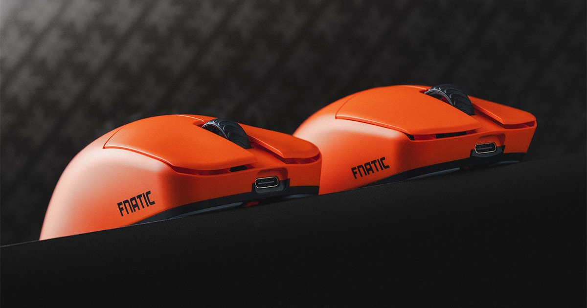 Fnatic Gearのポーリングレート8Kに対応したゲーミングマウス「Lamzu