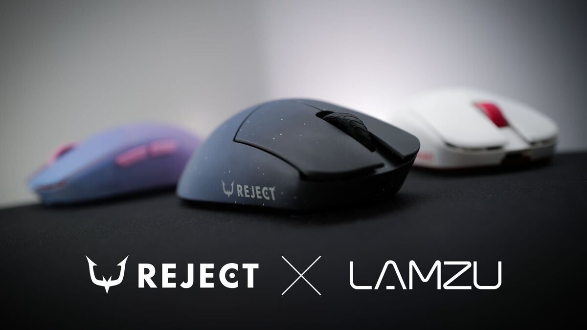 Pro Esports Team REJECT Partners with Gaming Gear Maker LAMZU