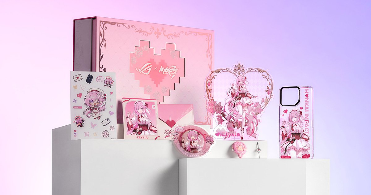 ROG×崩壊3rd エリシアのROG Phoneアクセサリーコレクション」が登場