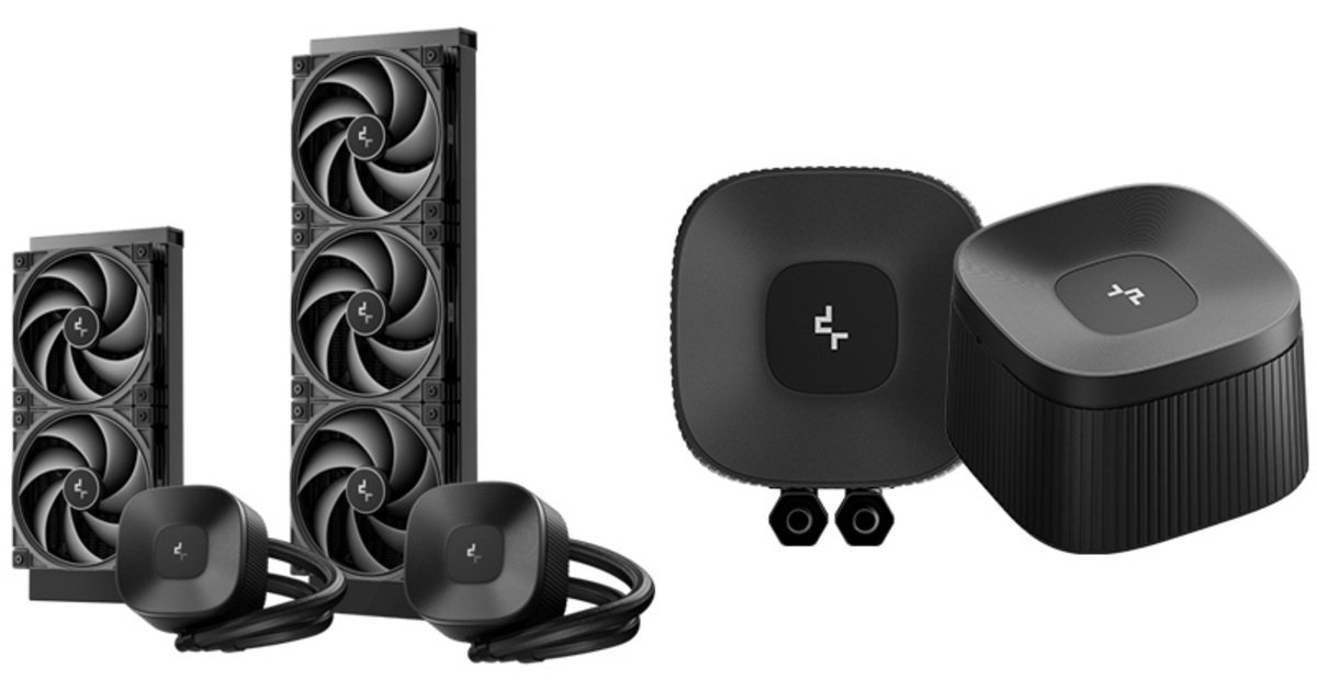 DeepCoolの水冷一体型CPUクーラー「LE360/LE240 V2 ZERO DARK」が12月