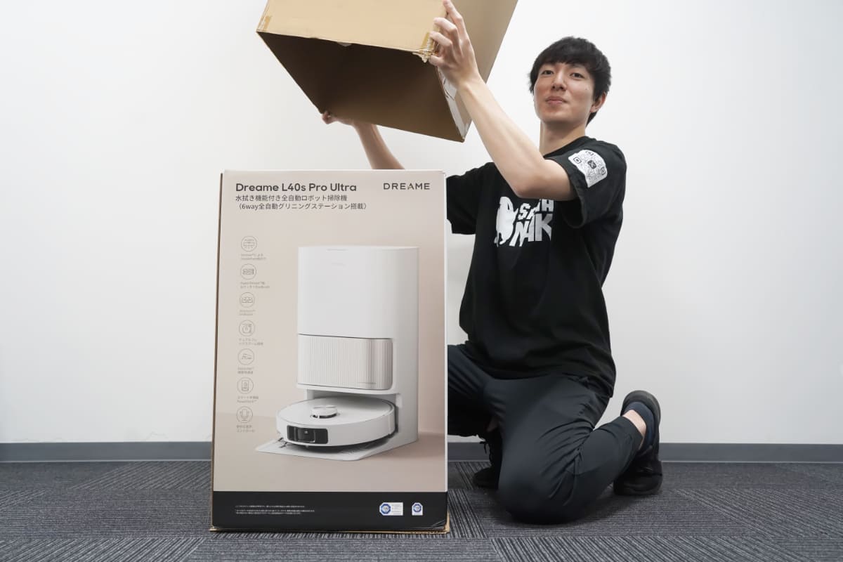 ロボット掃除機「Dreame L40s Pro Ultra」レビュー！日々の掃除を任せ