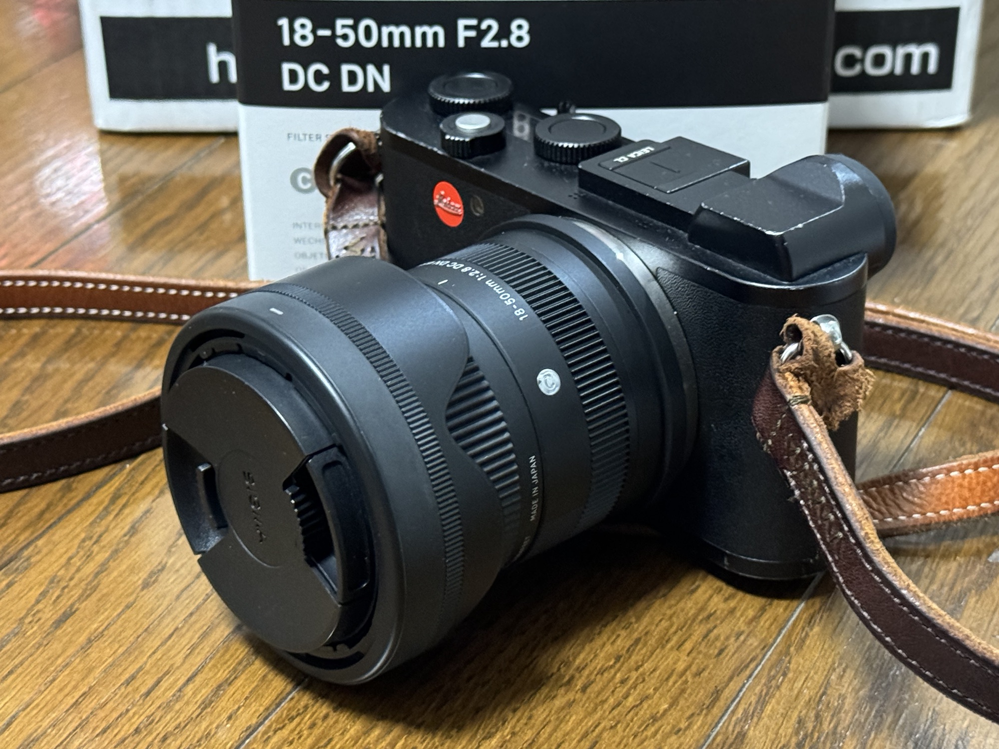 Leica CL用にSIGMA 18-50mm/f2.8 DC DN Contemporaryを購入した