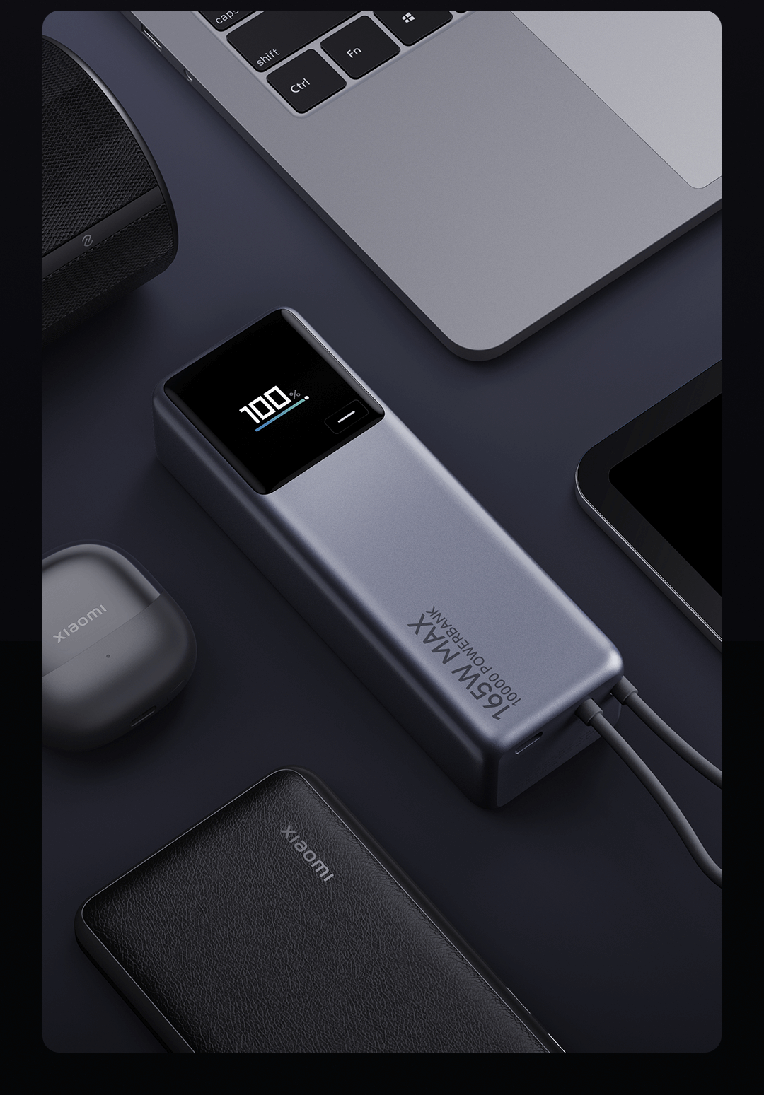 Xiaomi 165W Power Bank 10000 (Integrated Cable) | Xiaomi 日本