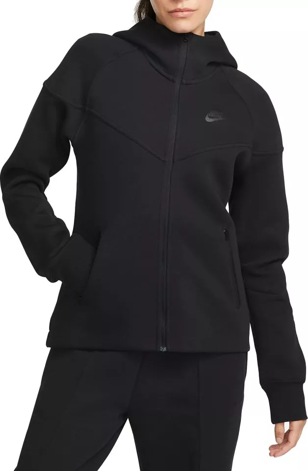 Hooded sweatshirt Nike W NSW TCH FLC WR FZ HDY - Top4Running.com
